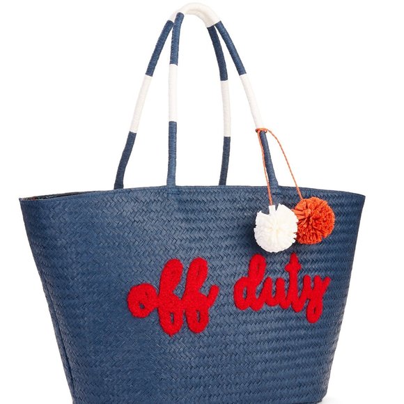 Straw Beach Bags Tote Tassels Bag Hobo Summer Handwoven Shoulder Bags Pu… - Picture 6 of 7